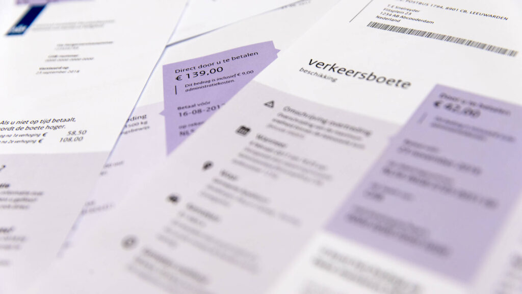 Verkeersboete 1 in Boete bezwaar Boetejuristen